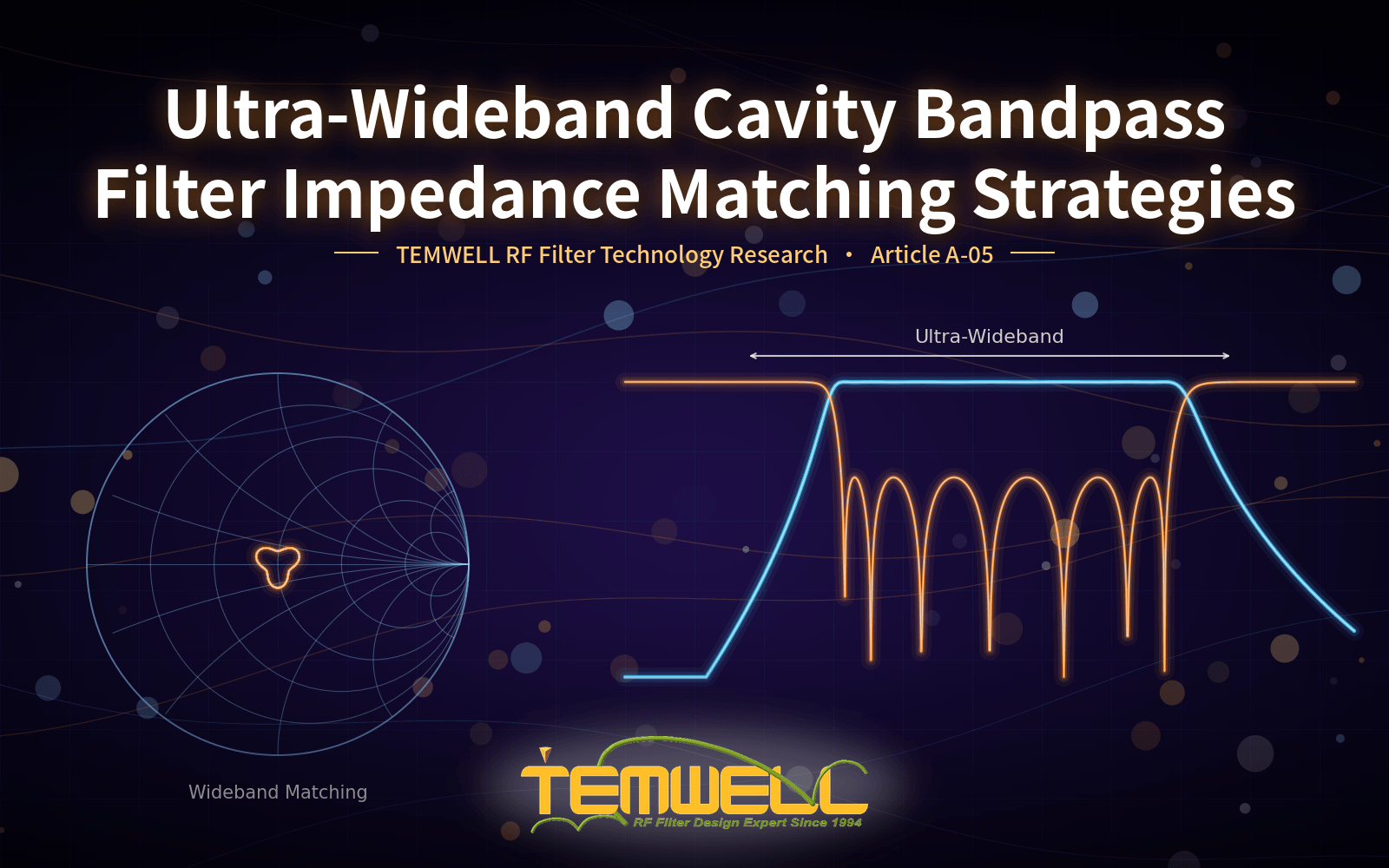 Ultra-Wideband Cavity Bandpass Filter Impedance Matching Strategies