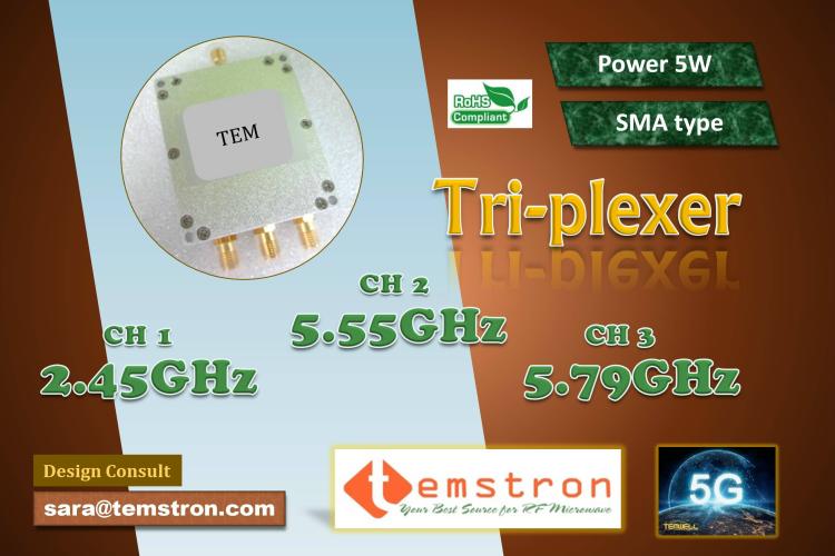 Triplexer 2450-5500-5790