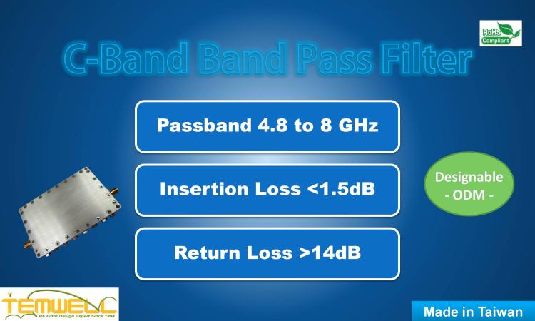 C-Band 4.8-8G BPF