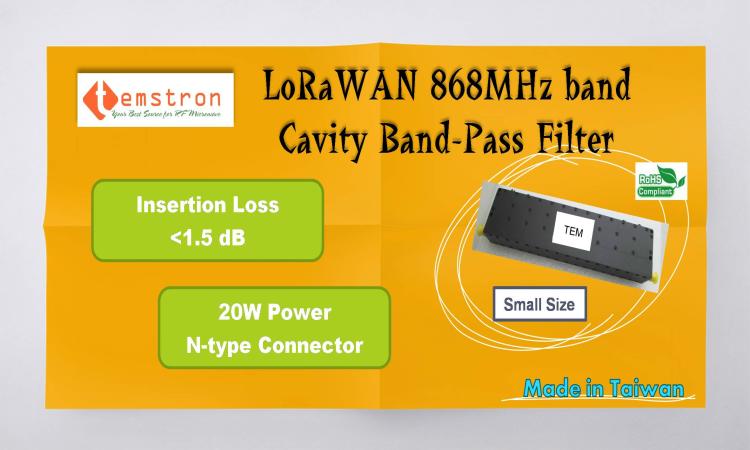 LoRa band 868MHz BPF