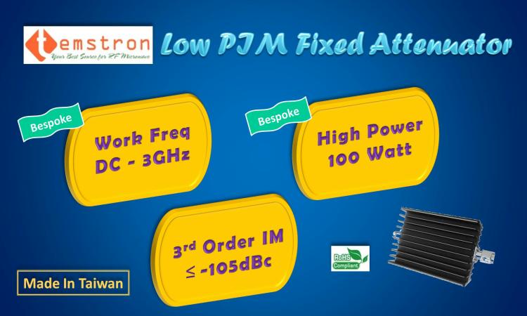 100W DC-3GHz Coaxial Attenuator