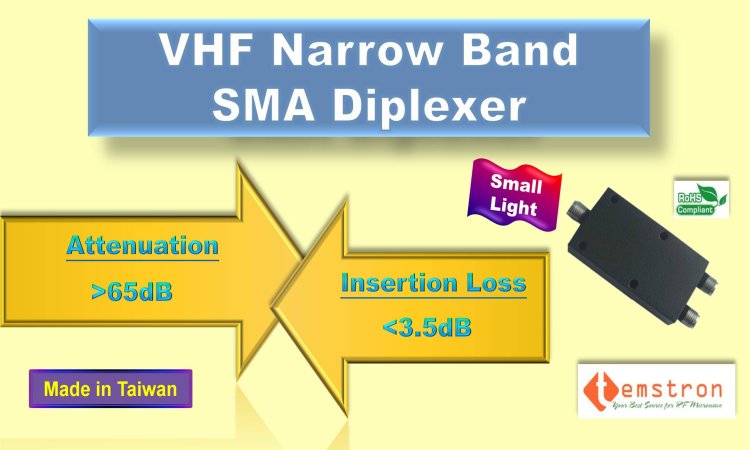 150-155-170-175MHz Diplexer