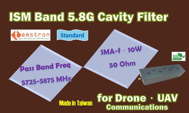 5.8G Cavity BPF for Drone