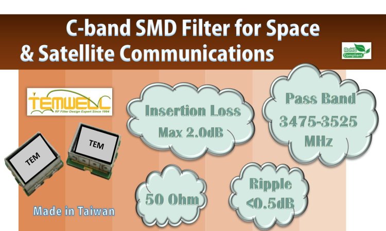 3.4-3.5G C-band SMD Filter