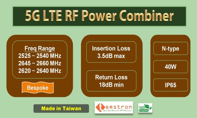 LTE band 2.5-2.6G Combiner