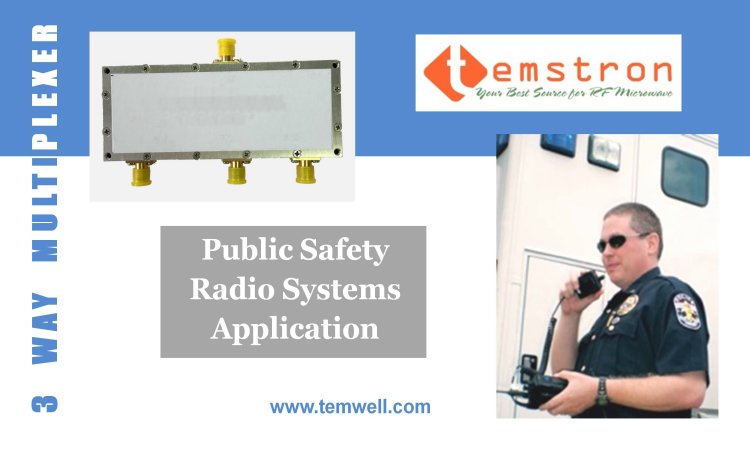 3 Way Multiplexer for Public safety radio systems