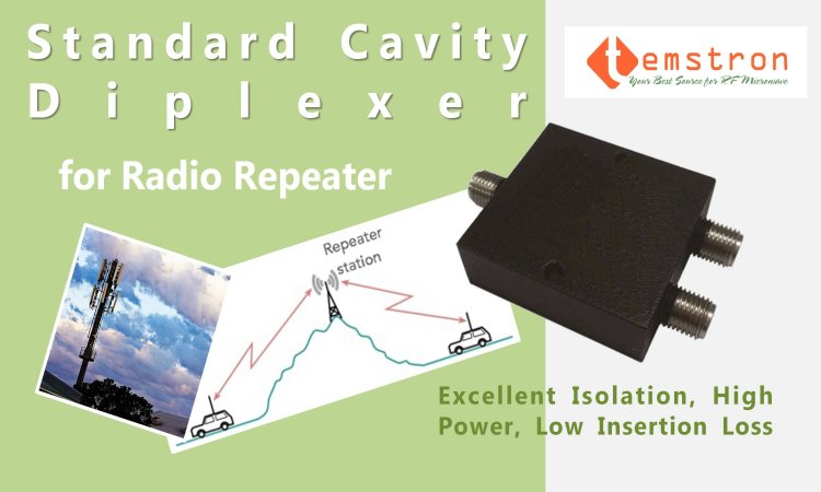 Cavity Diplexer for Radio Repeater