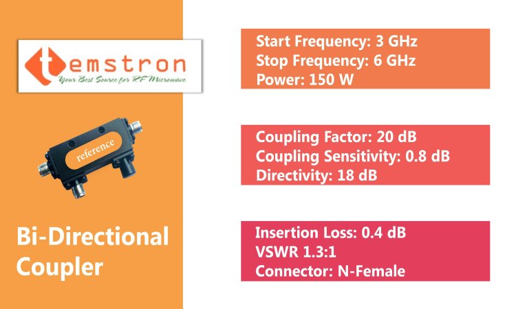 Bi-directional coupler 3-6G