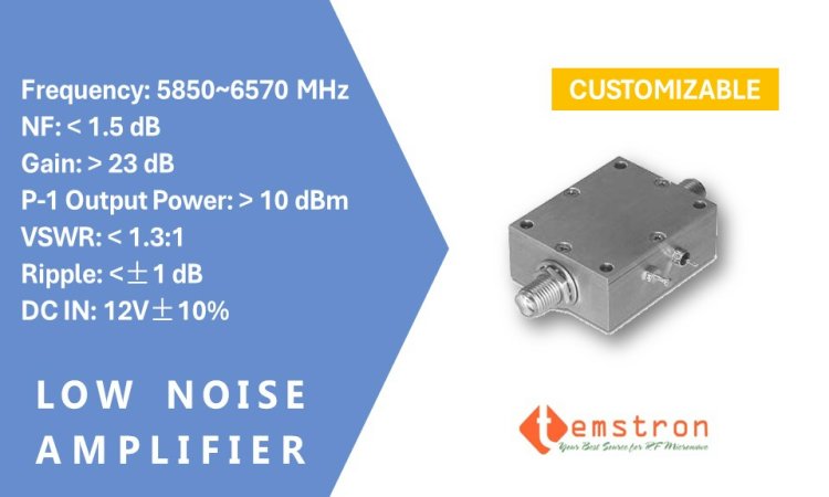 5.8-6.5GHz Low Noise Amplifier