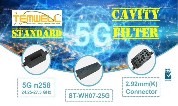 ST-WH07-25GK 5G RF Cavity Filter for Satellite Ka Band