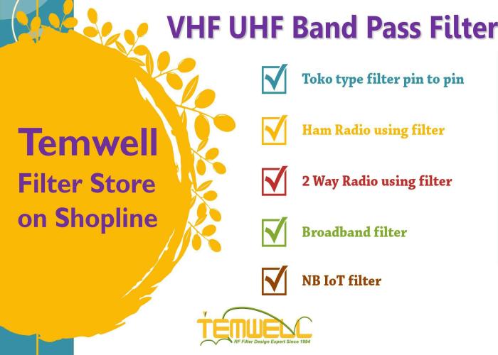 Online Store RF Microwave Filters Temwell Corporation