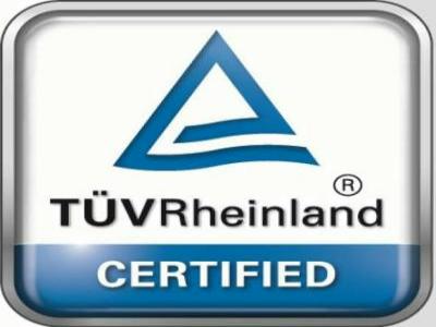 TUV Rheinland certificate