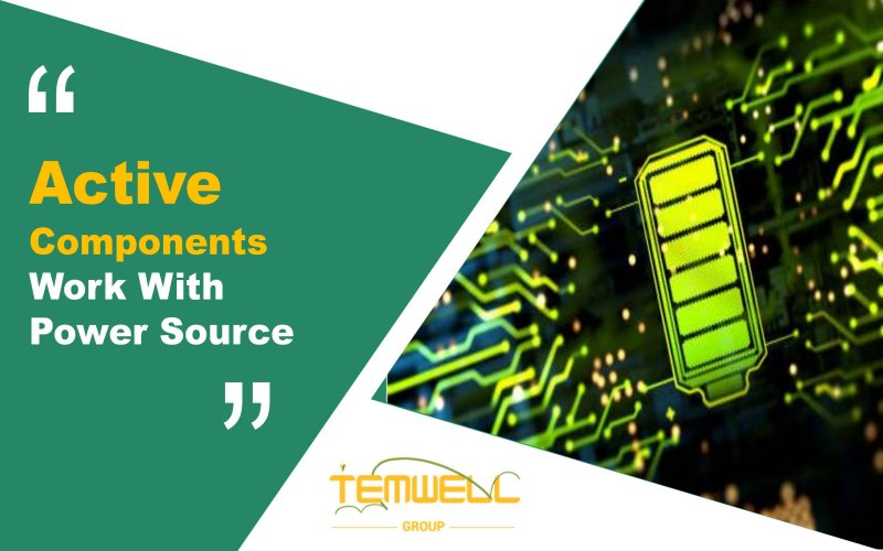 Temwell RF Active Components Work with Power Source
