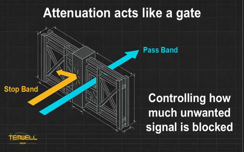 Attenuation acts like a gate, constrolling how much unwanted signal is blocked  - Temwell Corporation