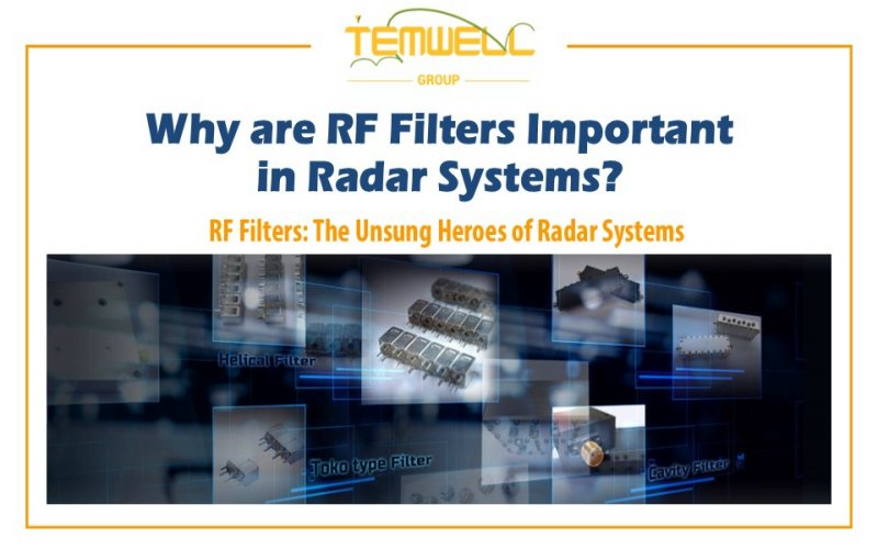 Why are RF filters important in Radar systems?