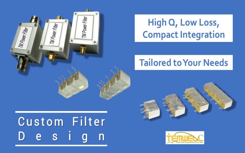 Temwell Corporation is a Taiwan leading High Pass RF Filter(HPF Filter) Manufacturer