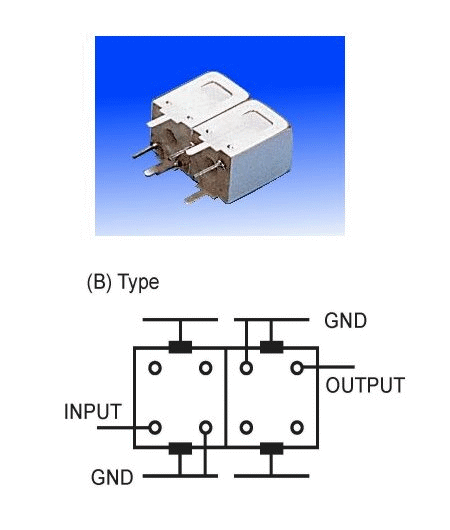 TD67718B-208M Model of Bandpass Filter Design