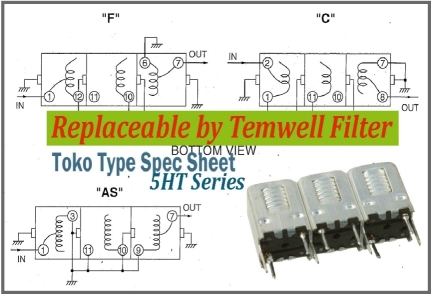 Temwell 5HT Series Toko Helical Filters