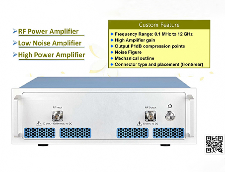 High Power and Low Noise RF Amplifiers