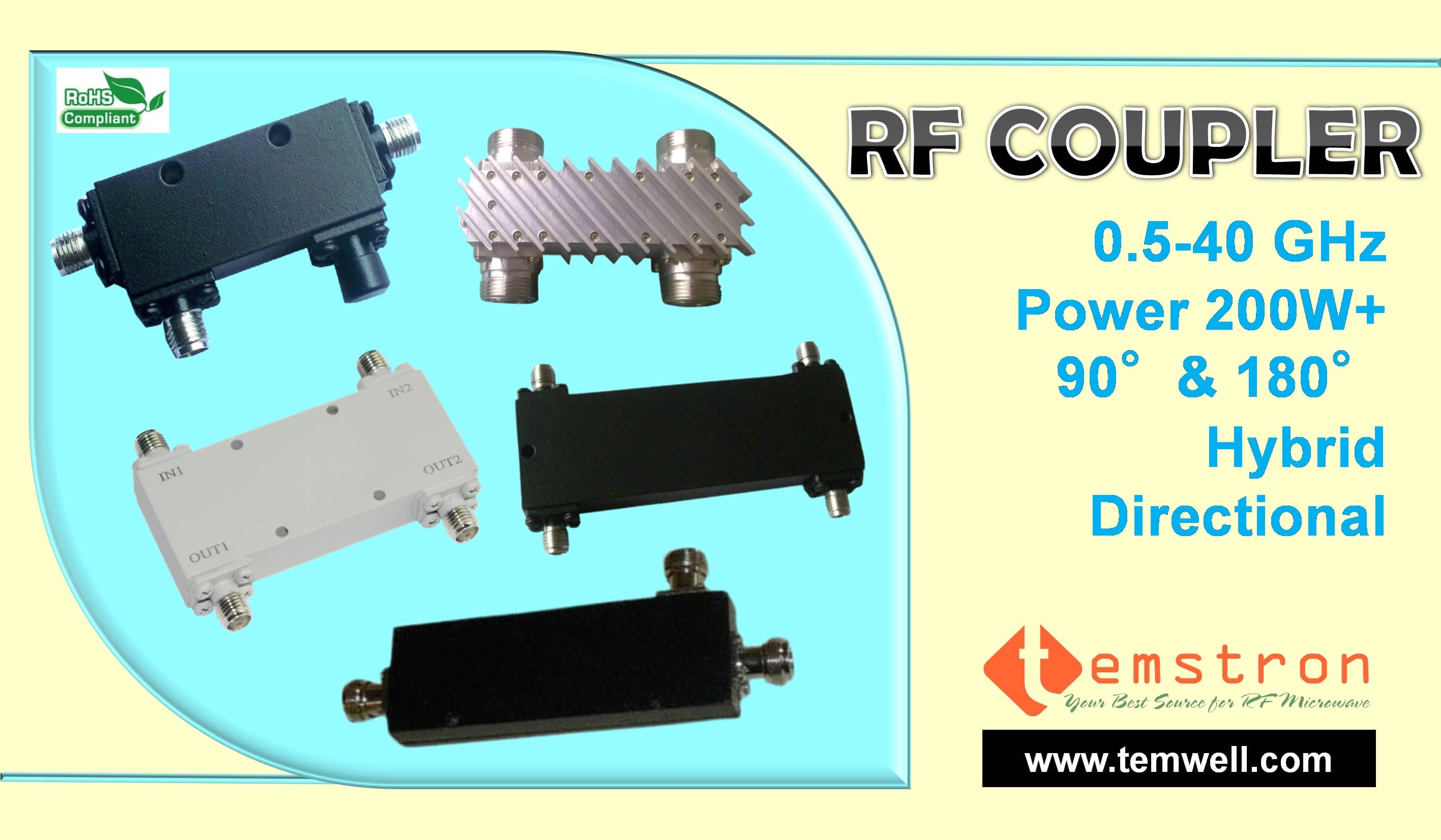 Temwell RF Directional Coupler Provider Temwell RF Directional Coupler Provider