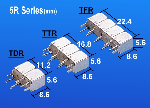 5R Series RF Band Pass Temwell Helical Filter