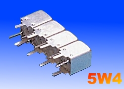 5W4 Series RF Bandpass Temwell Helical Filters