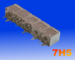 7H5 Series RF Bandpass Temwell Helical Filters