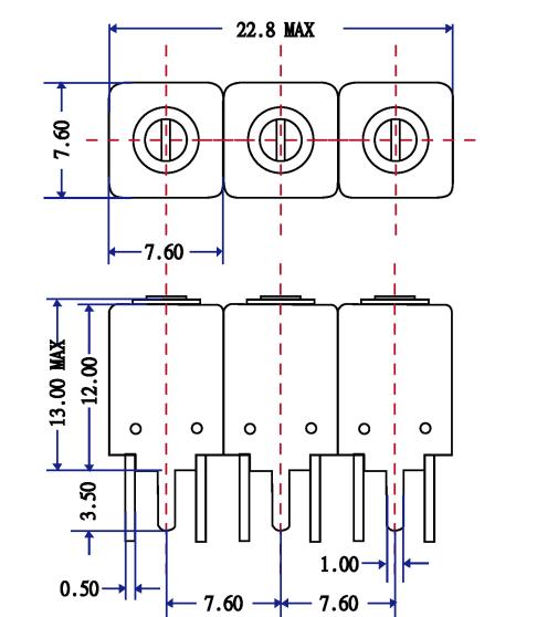 TT63905A-752M Helical Tunable Bandpass Filter