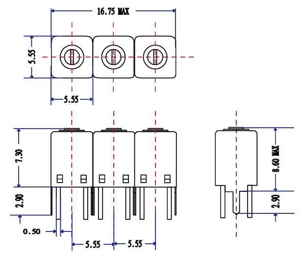 K3RFT-320M-20M Helical Tunable Bandpass Filter